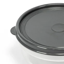 Recipiente Plast. Red. Tapa Gris 0.8L