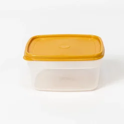 Recipiente Rectangular Amarillo 1.7L