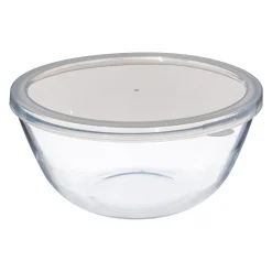 Recipiente Redondo Vidrio Con Tapa 4.4L