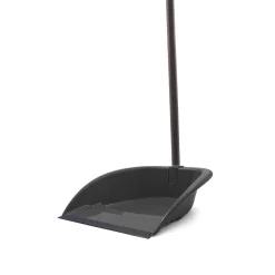 Recogedor Desmontable C/Palo Y Goma Gris