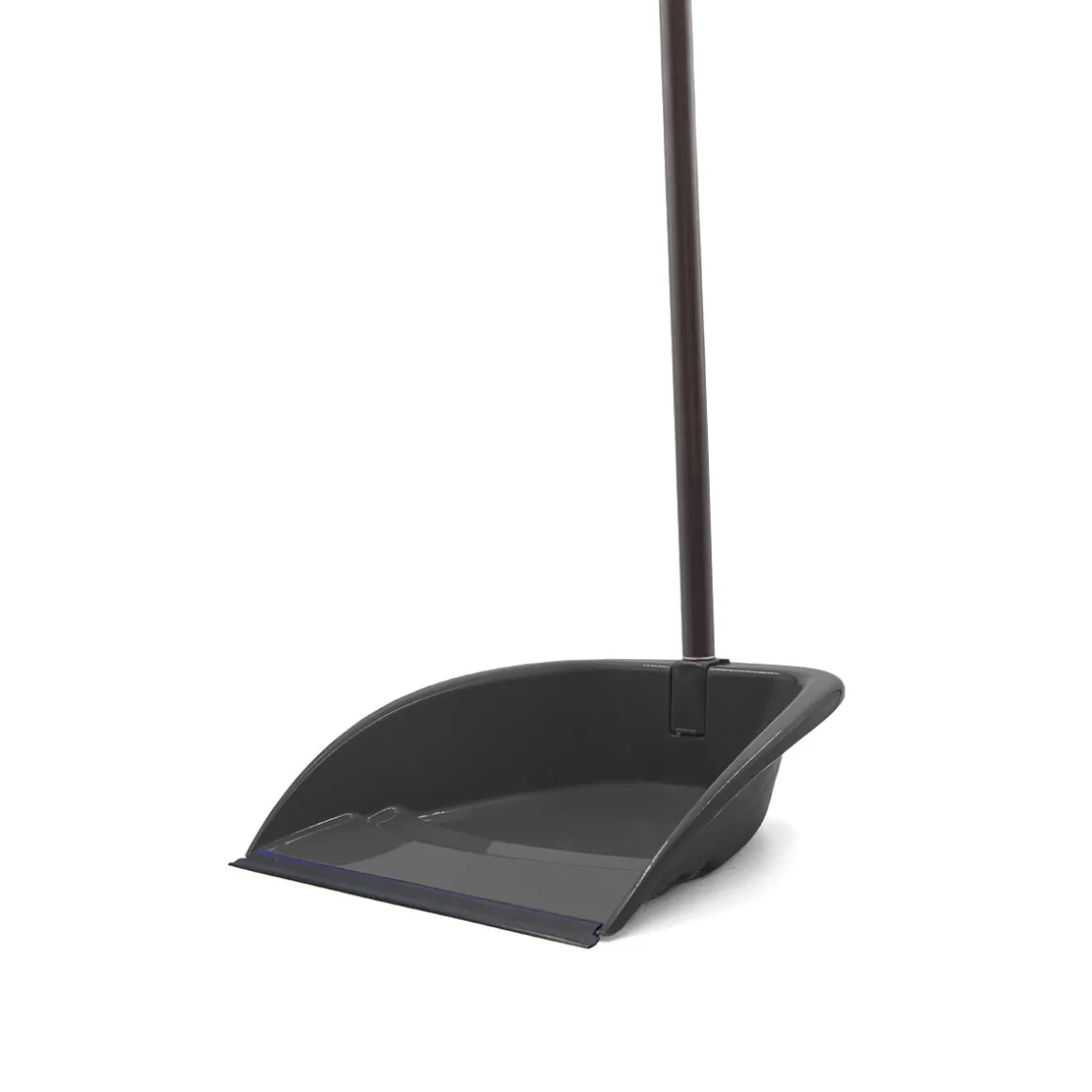 Recogedor Desmontable C/Palo Y Goma Gris