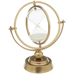 Reloj De Arena Con Soporte 21x11x25Cm
