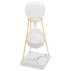 Reloj de arena de cristal decorativo OLEN 21cm