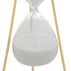 Reloj de arena de cristal decorativo OLEN 21cm