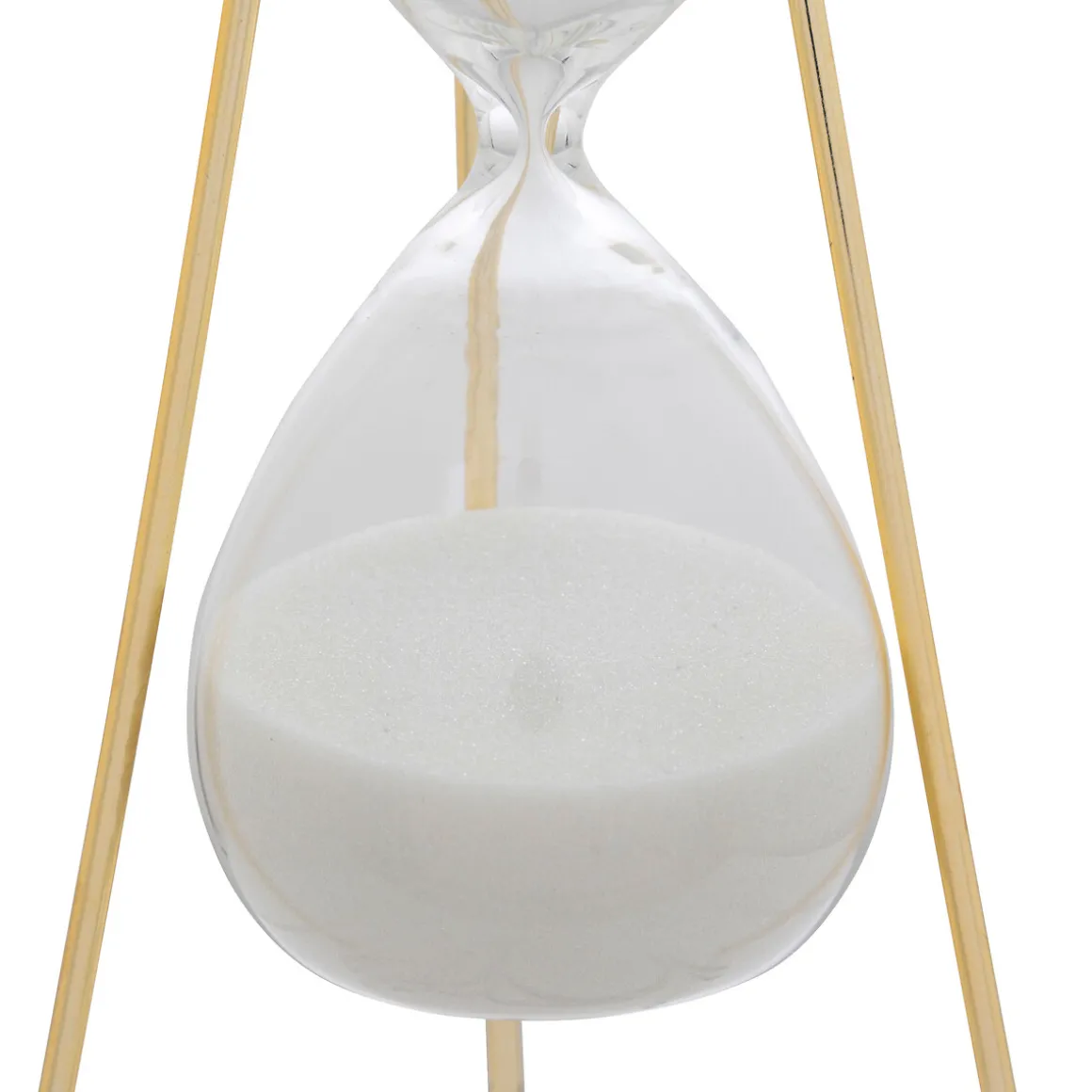 Reloj de arena de cristal decorativo OLEN 21cm