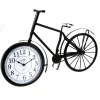 Reloj De Mesa Bicicleta De Metal 32x52Cm