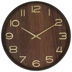 Reloj de pared de mdf y vidrio IVANA 38cm