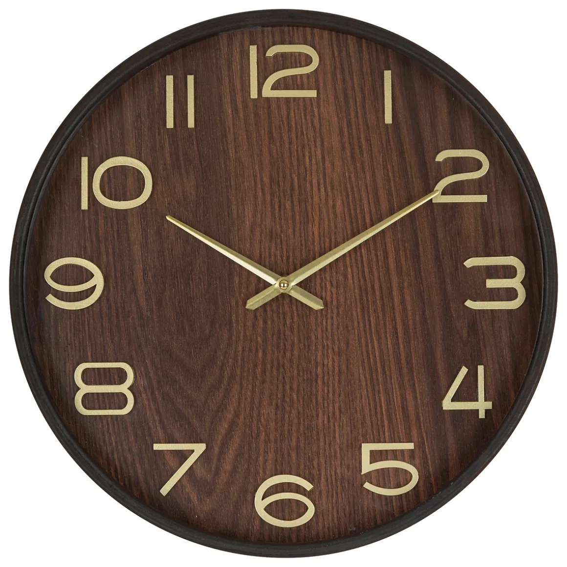 Reloj de pared de mdf y vidrio IVANA 38cm