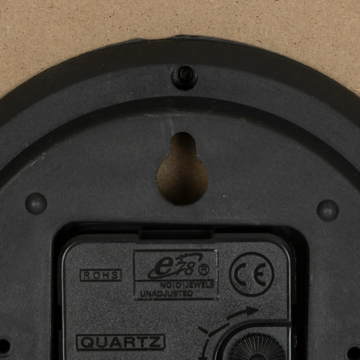 Reloj de pared de mdf y vidrio IVANA 38cm