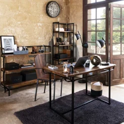 Reloj De Pared De Plástico 50x7.5Cm