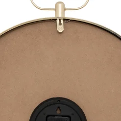 Reloj De Pared Irina Dorado De Metal 53cm