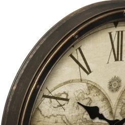 Reloj De Pared Mundo Plástico 51.5Cm