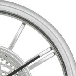 Reloj de pared RICKY plateado