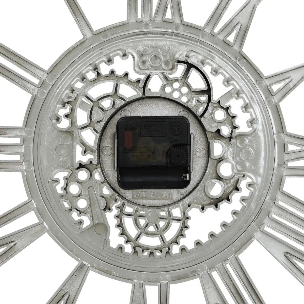 Reloj de pared RICKY plateado