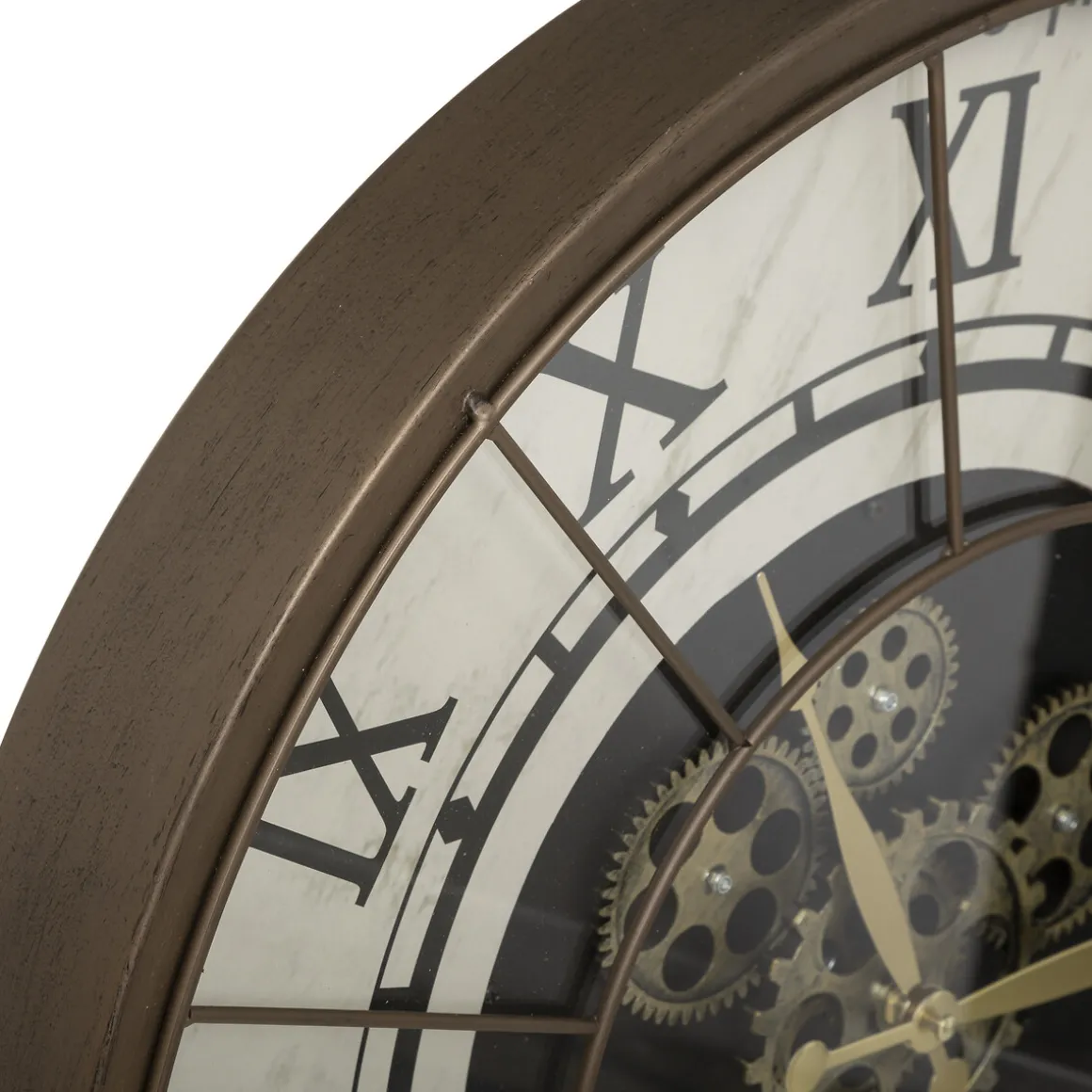 Reloj De Pared Stella De Metal 57Cm