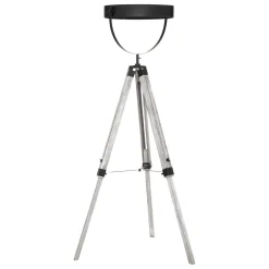 Reloj de pie con trípode negro ATIKA 150cm