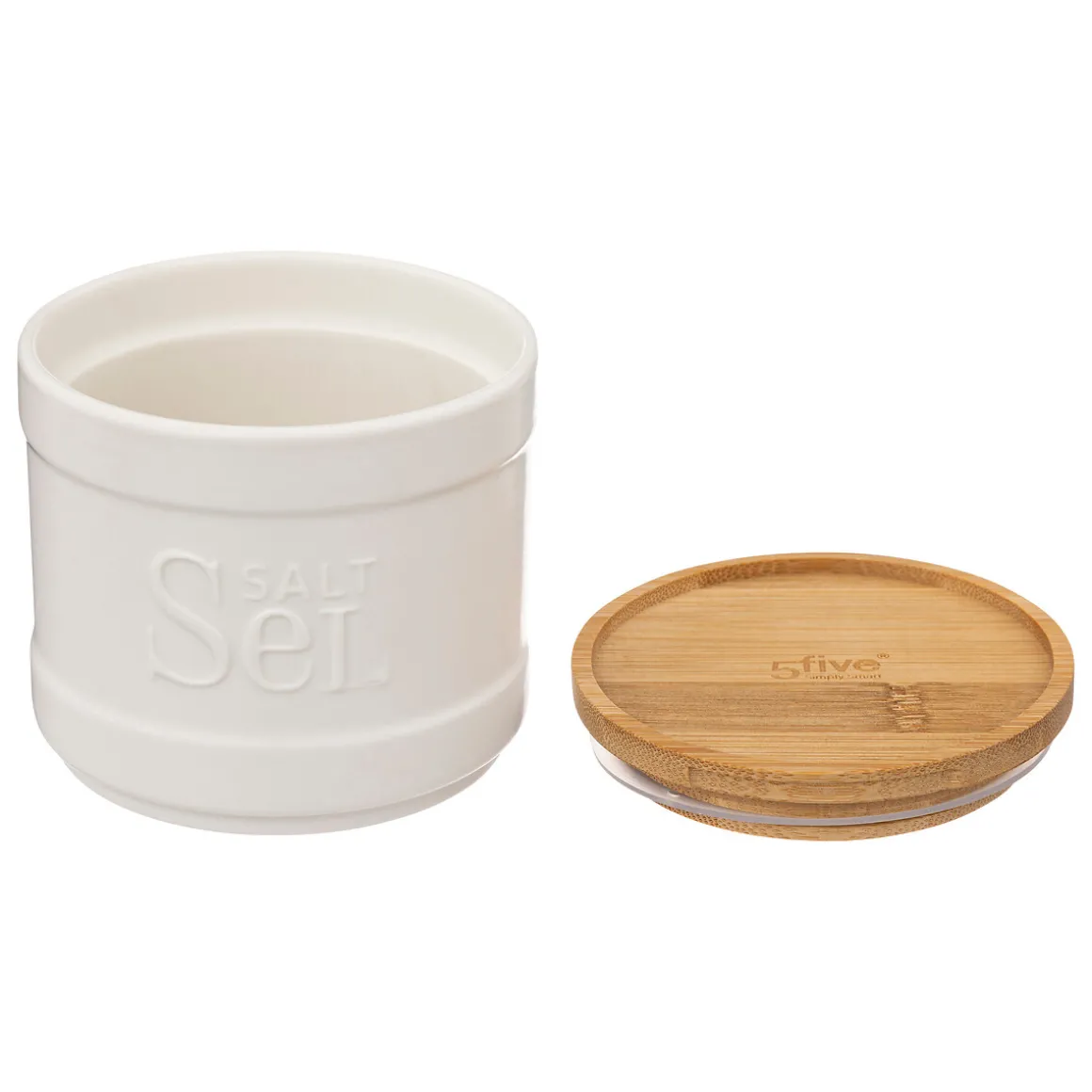 Salero Natureo Blanco 10.7x10Cm