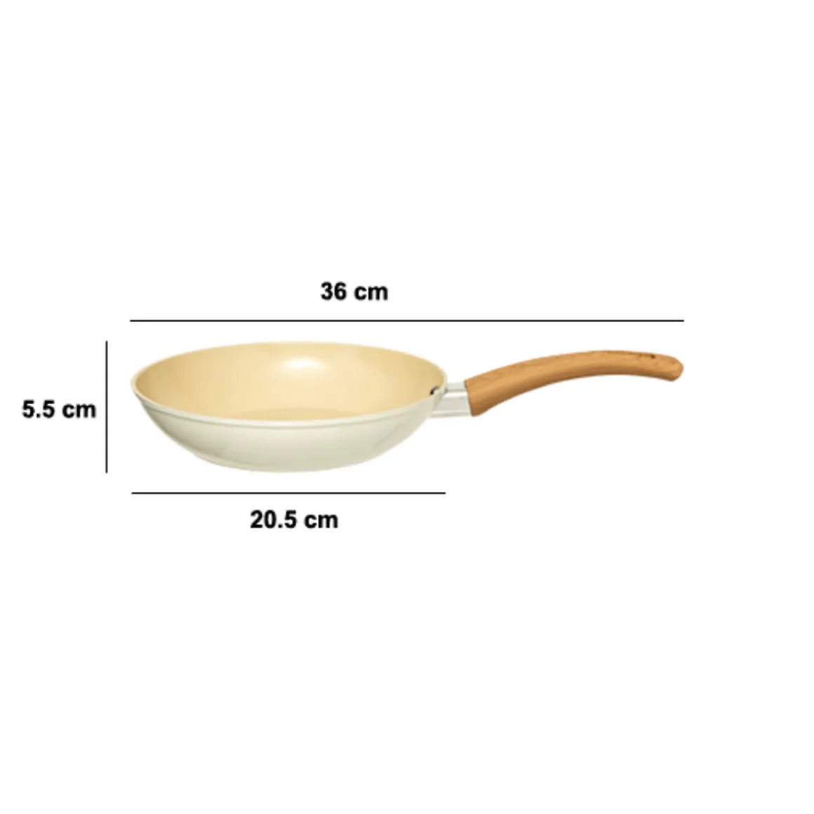 Sartén HARMONY de aluminio forjado 20cm