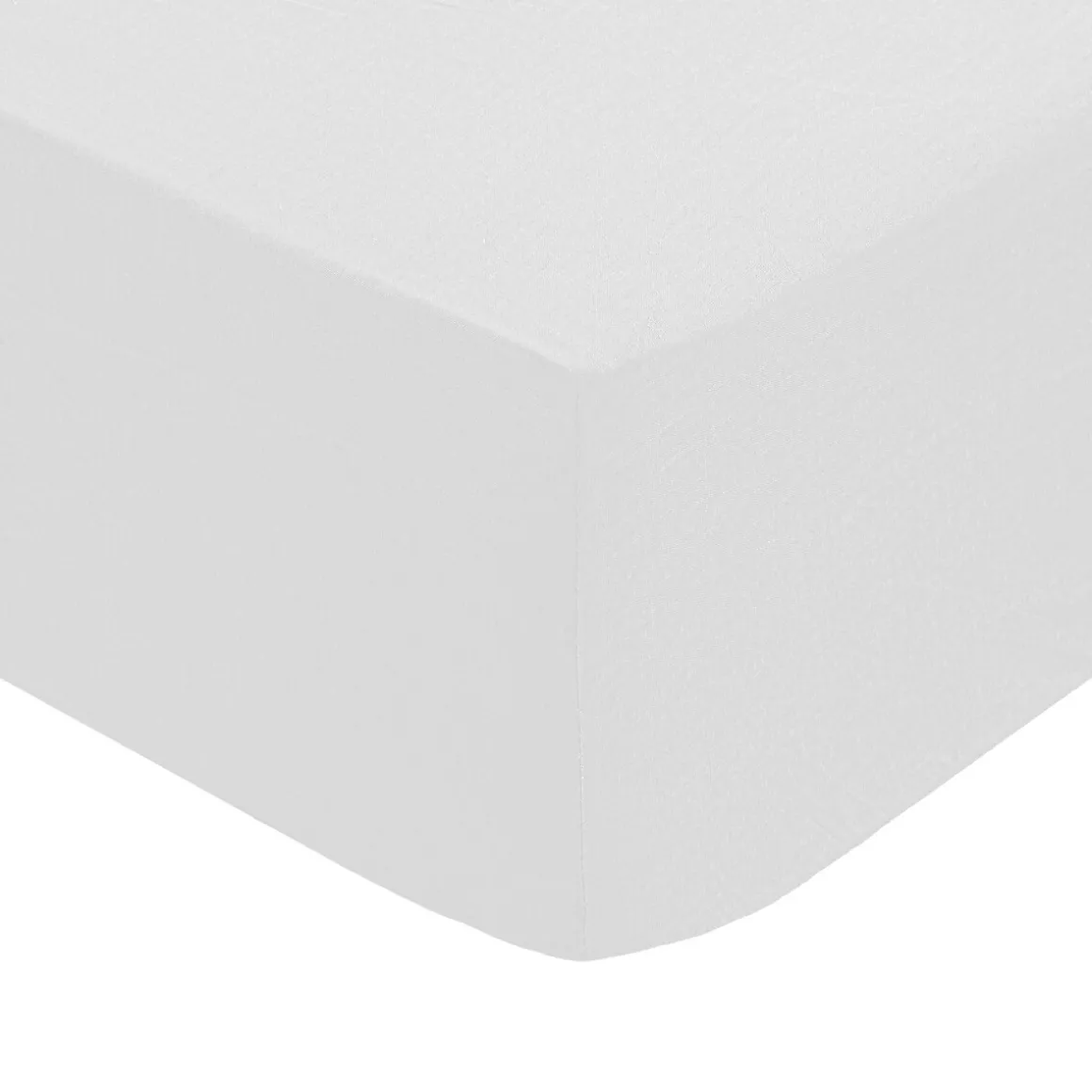 Sábana bajera ajustable de algodón percal