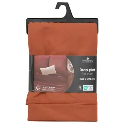 Sábana encimera terracota 240x290cm