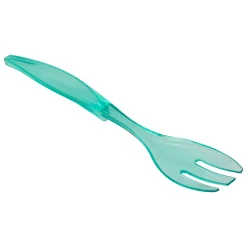 Set 2 cubiertos de ensalada SQUARE azul claro