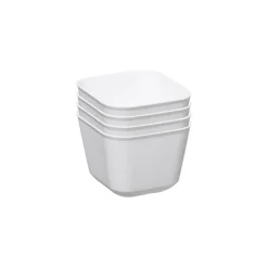 Set 4 Cajas Organizadoras Blancas