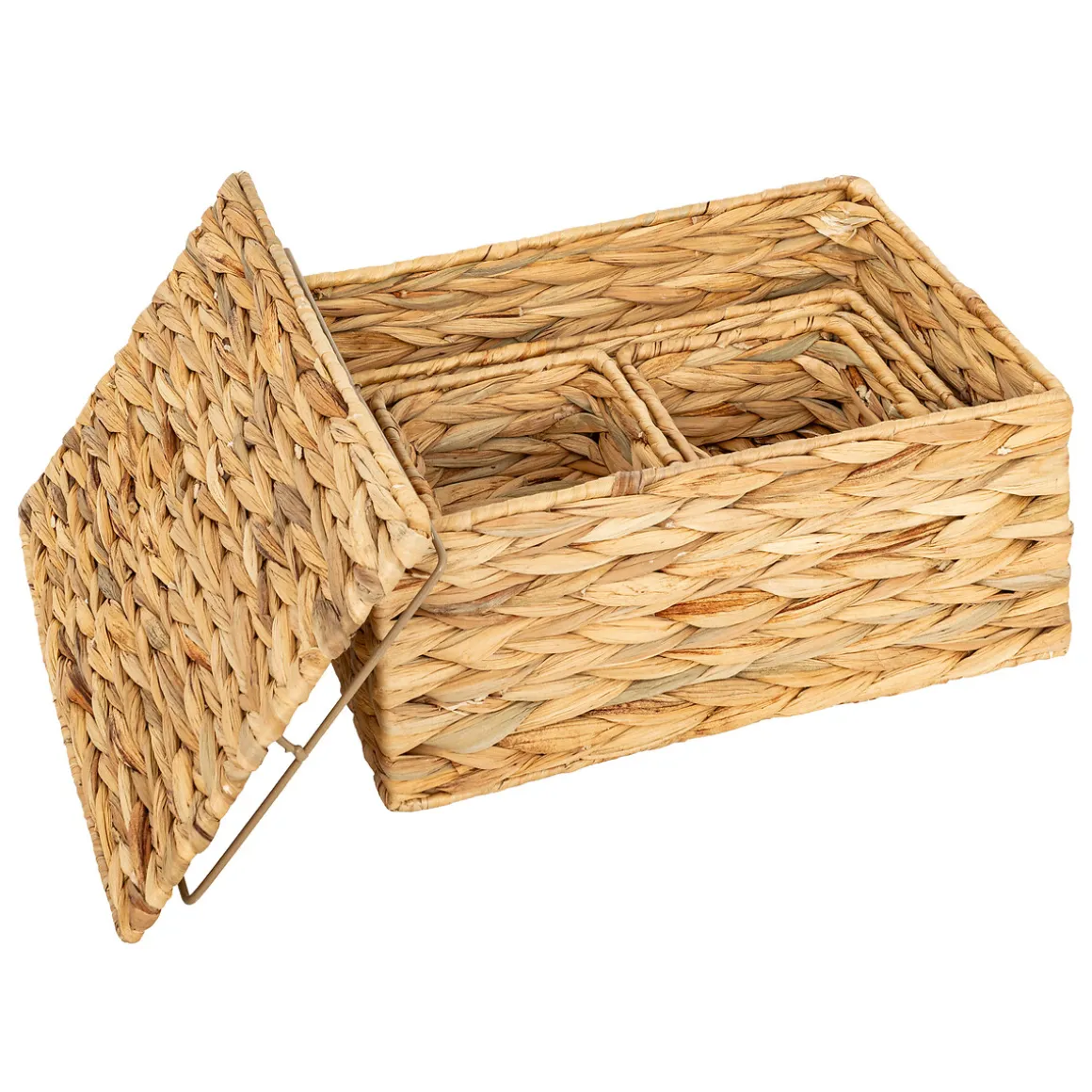 Set 4 cestos de mimbre LIA JACINTHE