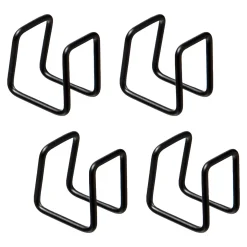 Set 4 Clips Metálicos Para Estante Mix