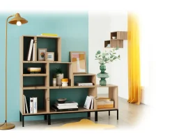 Set 4 Clips Metálicos Para Estante Mix