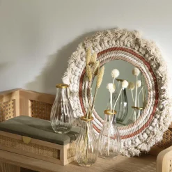 Set 3 jarrones de vidrio WONDER 14cm