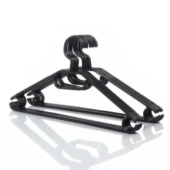 Set 10 perchas negras