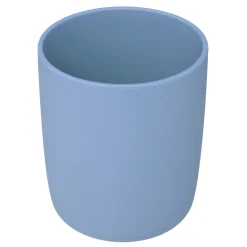 Set 4 Piezas Vajilla Infantil Azul De Silicona