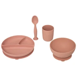 Set 4 Piezas Vajilla Terracota De Silicona
