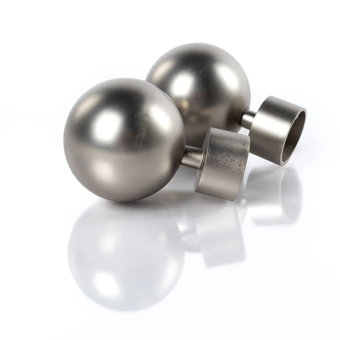 Set 2 Remates Gaia D28Cm Plateados