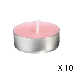 Set 30 Velas Tealight Aroma Frambuesa