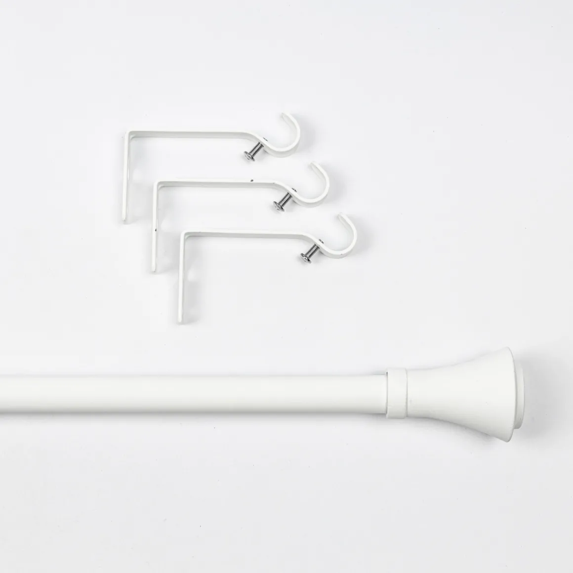 Set Barra Cortina Extensible 210-380Cm