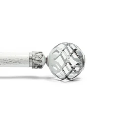 Set Barra Cortina Extensible 210-380Cm