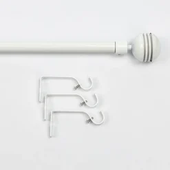 Set Barra Cortina Extensible 120-210Cm