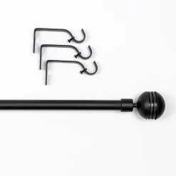Set Barra Cortina Extensible 210-380Cm