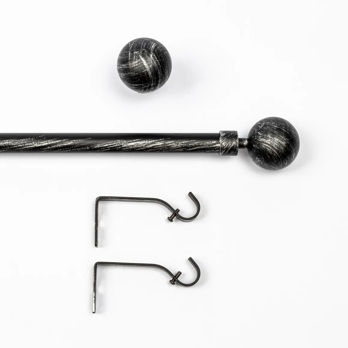 Set Barra Cortina Extensible 120-210Cm