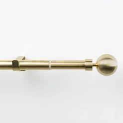 Set Barra Cortina Hera Dorado 210-380cm