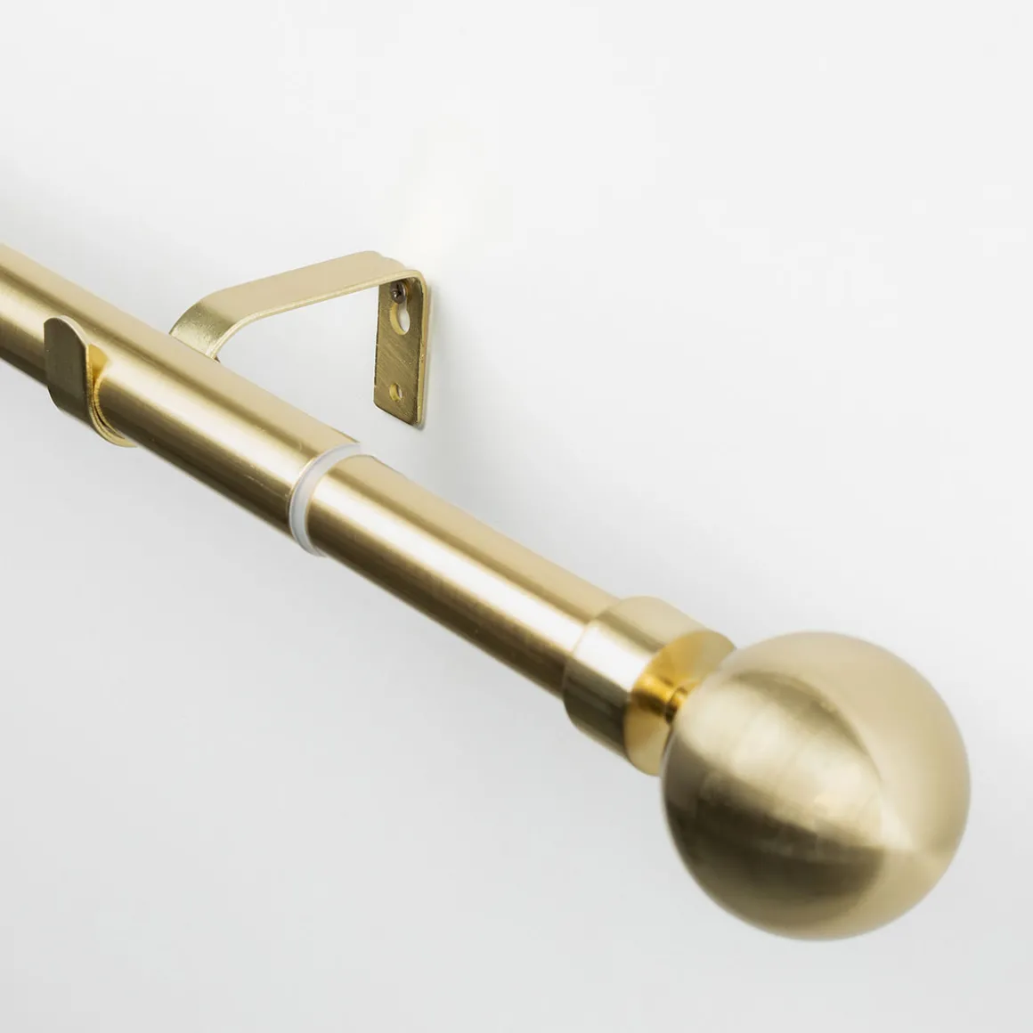 Set Barra Cortina Hera Dorado 120-210cm