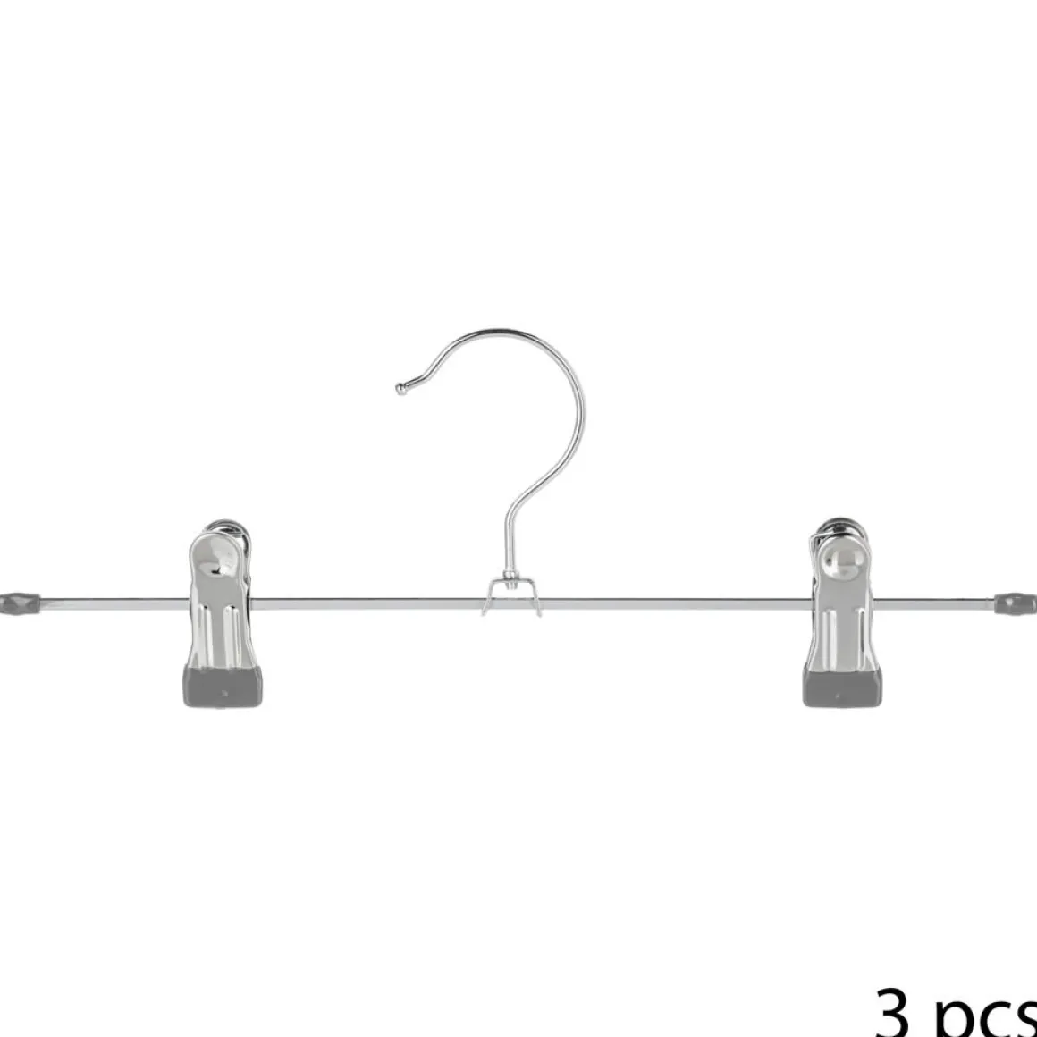 Set De 3 Perchas Con Pinzas P/Colgar