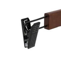 Set De 2 Perchas De Madera Con Pinzas