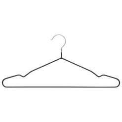 Set De 5 Perchas De Metal Negro