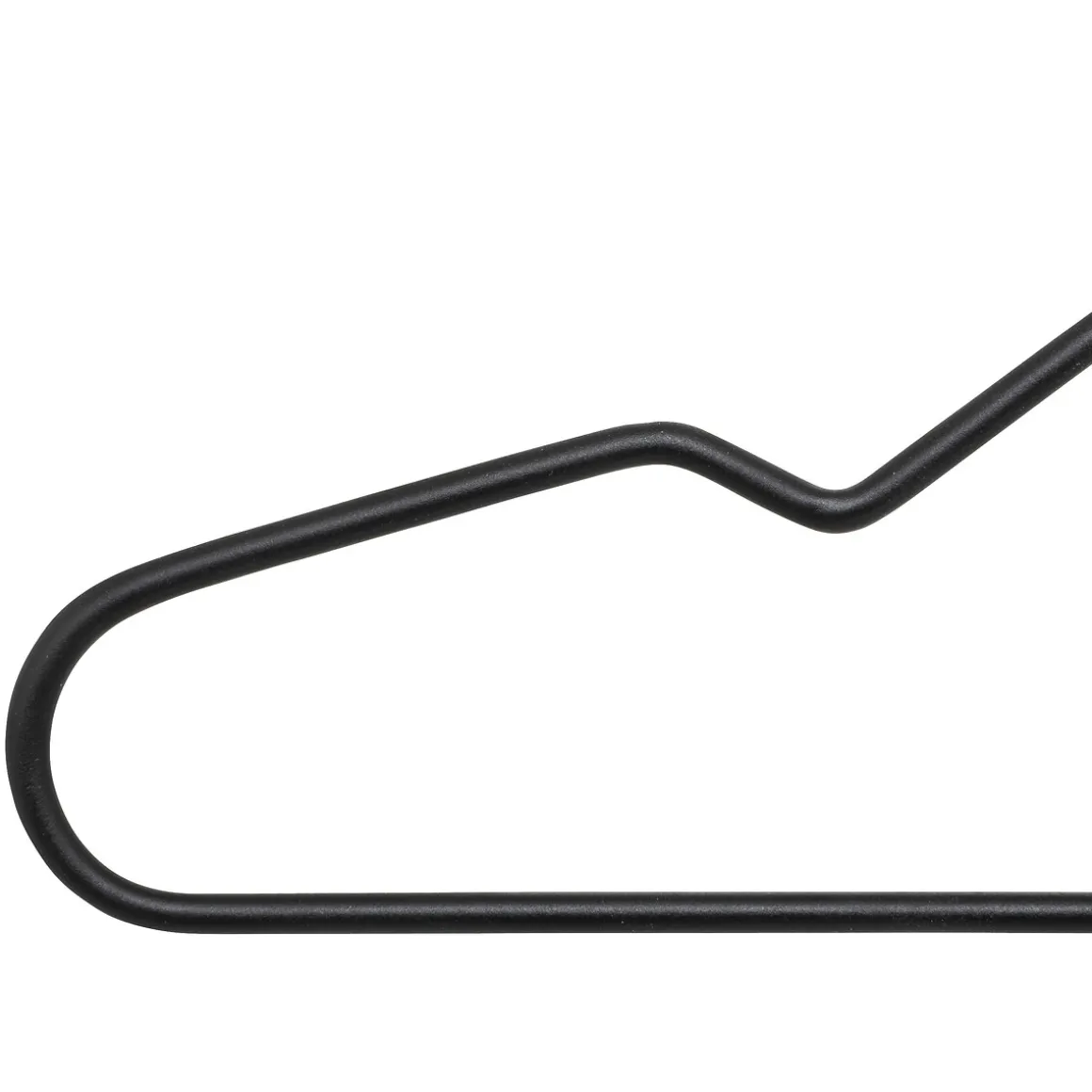 Set De 5 Perchas De Metal Negro