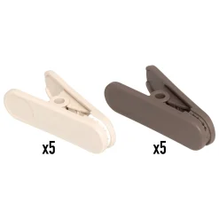 Set de 10 pinzas maxi