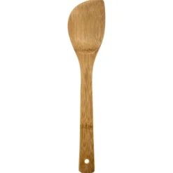 Set de 4 utensilios de bambú con soporte