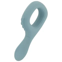 Set de babero y cuchara YUM azul