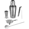 Set De Cocktail 5Pzas Acero Inox. 600Ml